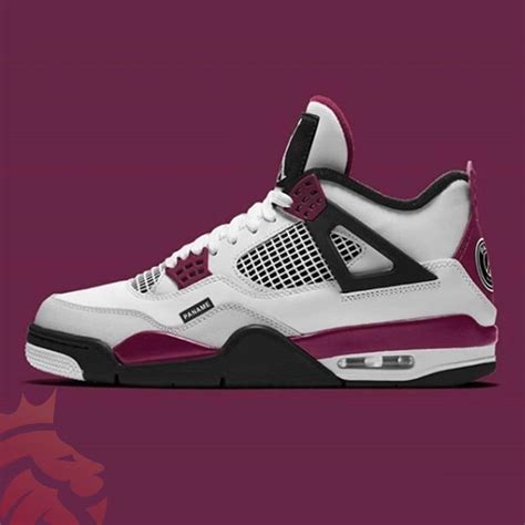 nike air jordan 4 x psg|jordan 4 bordeaux.